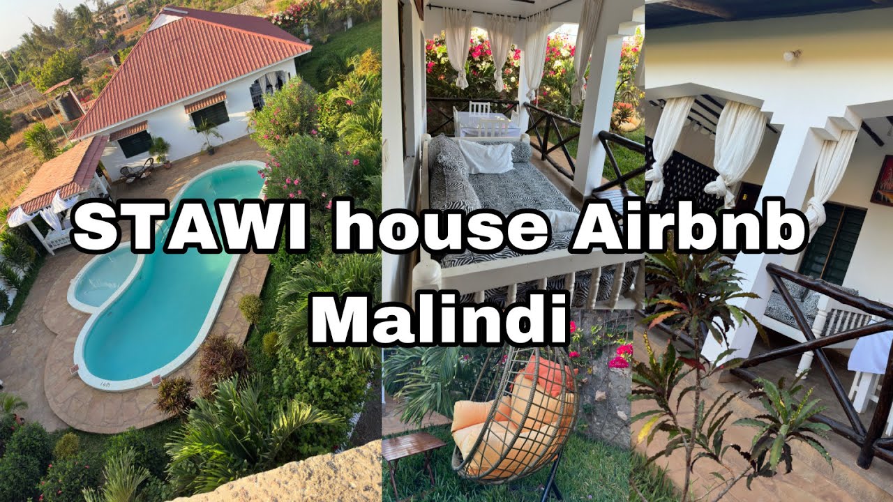ONLY $40 A NIGHT CHEAP AIRBNB IN MALINDI/STAWI HOUSE TOUR & REVIEW/LOW SEASON OFFERS