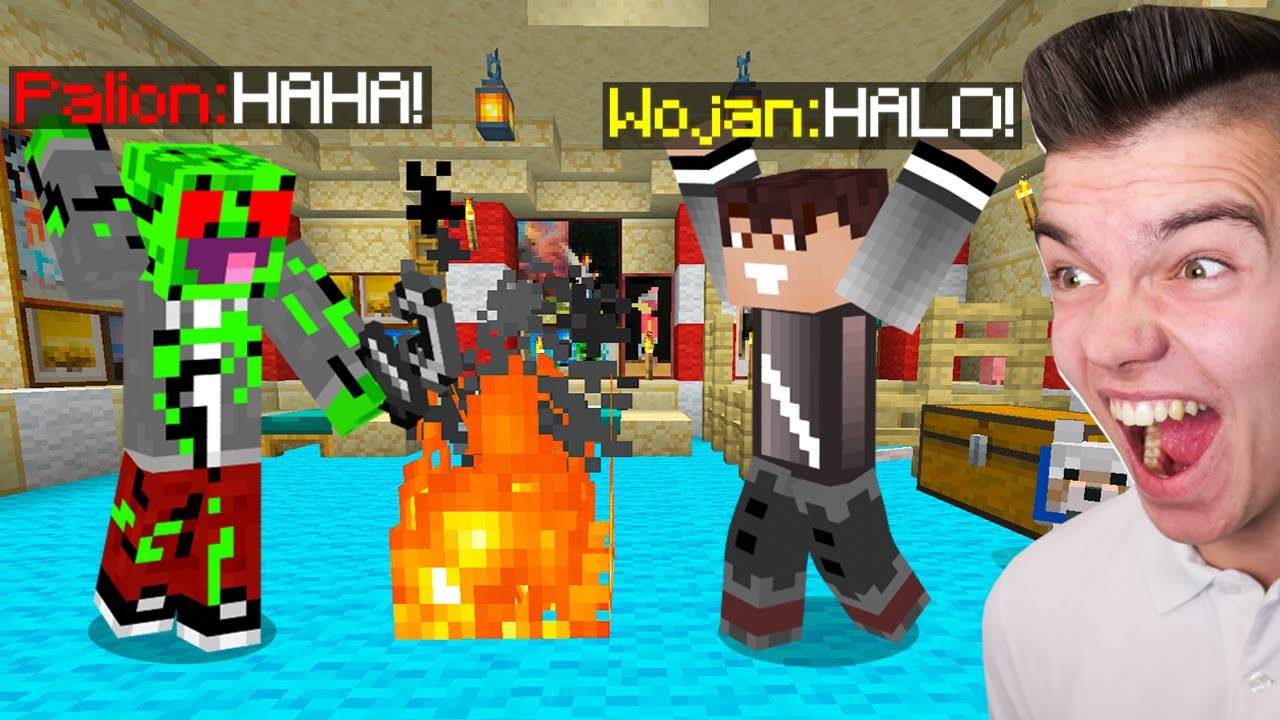OSZALAŁEM PRANK NA WOJANIE w Minecraft! (najśmieszniejsze)