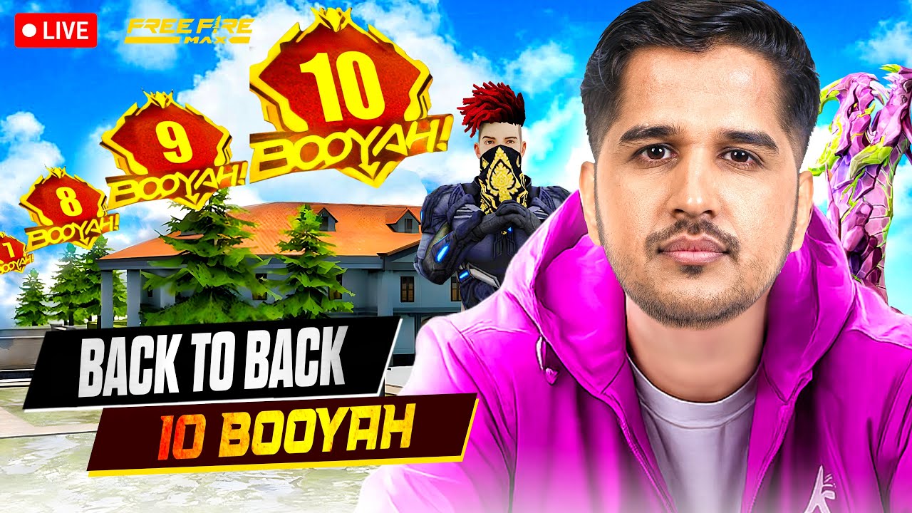 BACK TO BACK 10 BOOYAH CHALLENGE