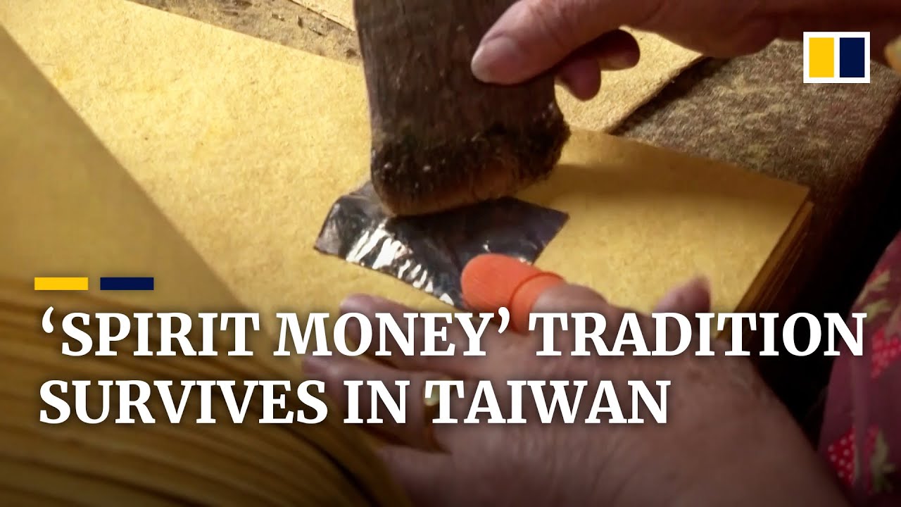 ‘Spirit money’: family keeps handmade joss paper tradition alive in Taiwan ahead of Lunar New Year