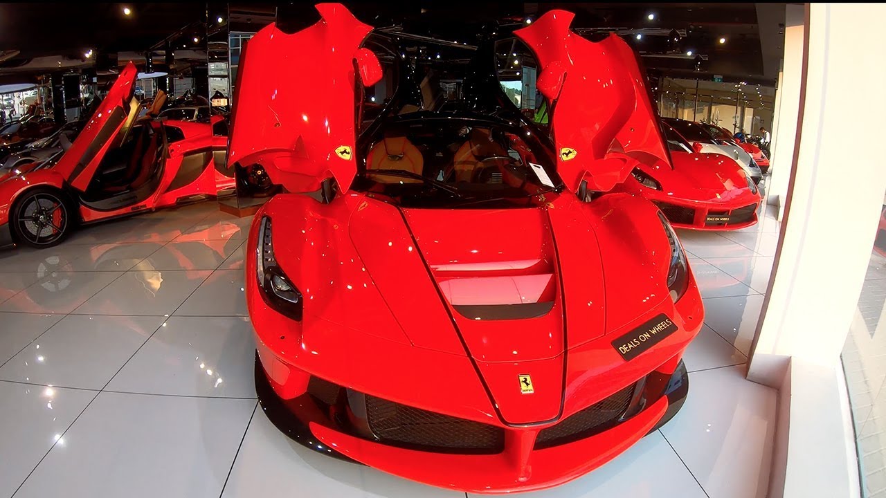 CAR SPOTTING DUBAÏ [PT 2/2] (LA Ferrari, Aventador SV, Porsche 918 ...)