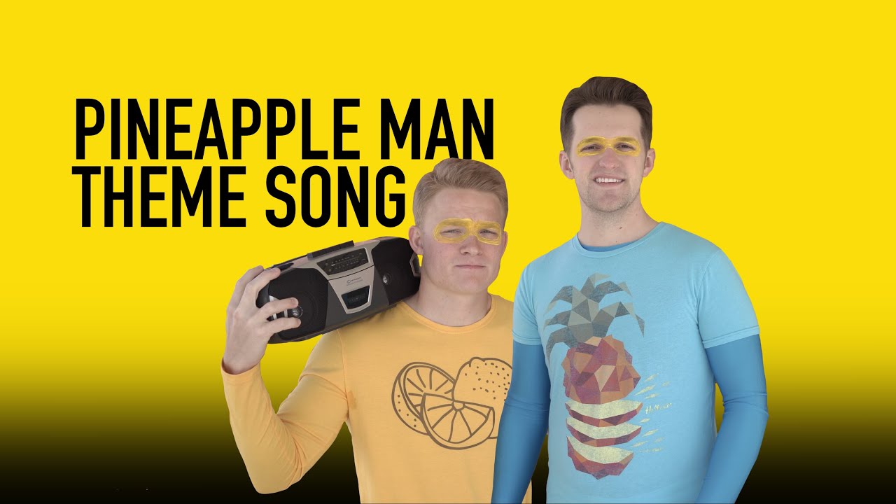 Pineapple Man Theme Song - Jared Erwin (Official Music Video)