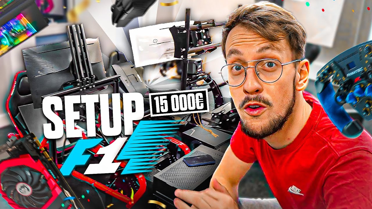 JE REFAIS LES SIMULATEURS AU NOUVEAU LOCAL ! 15 000€ DE SETUPS !