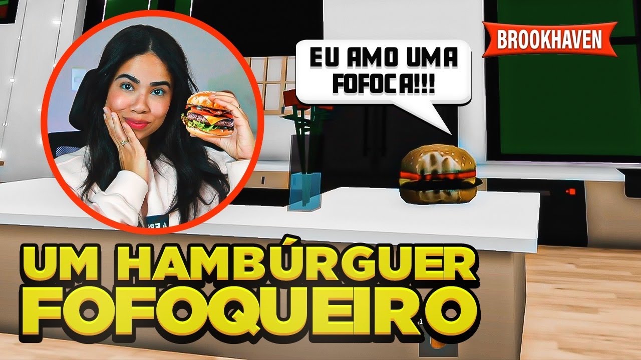 FINGINDO SER HAMBÚRGUER NA CASA DOS MORADORES DE BROOKHAVEN