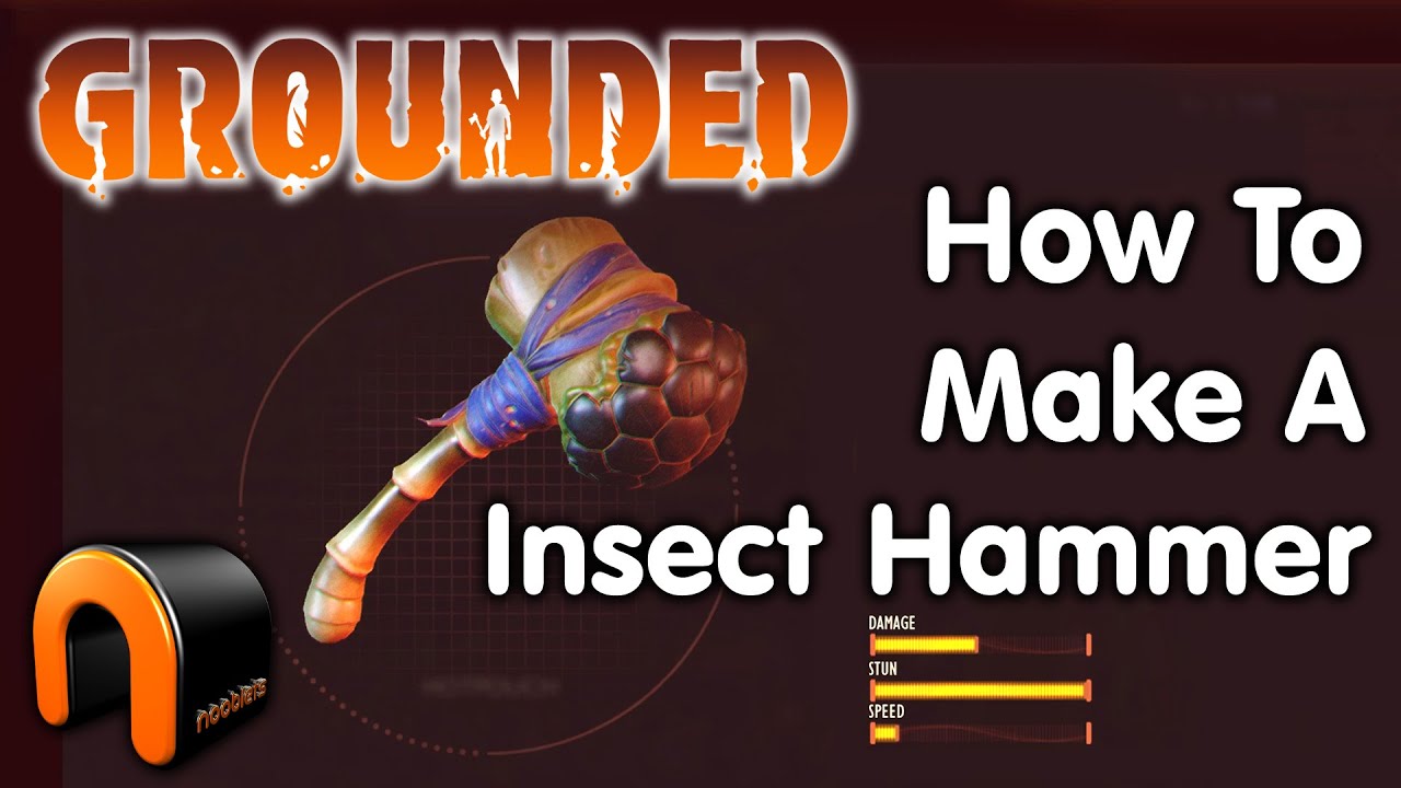 GROUNDED How to Make The Tier 2 INSECT HAMMER #Grounded