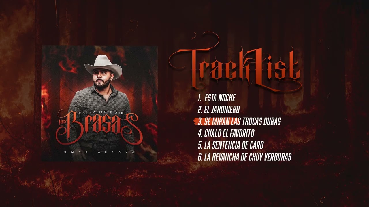 Omar Arroyo - Album completo [ MAS CALIENTE QUE LAS BRASAS ] 🔥