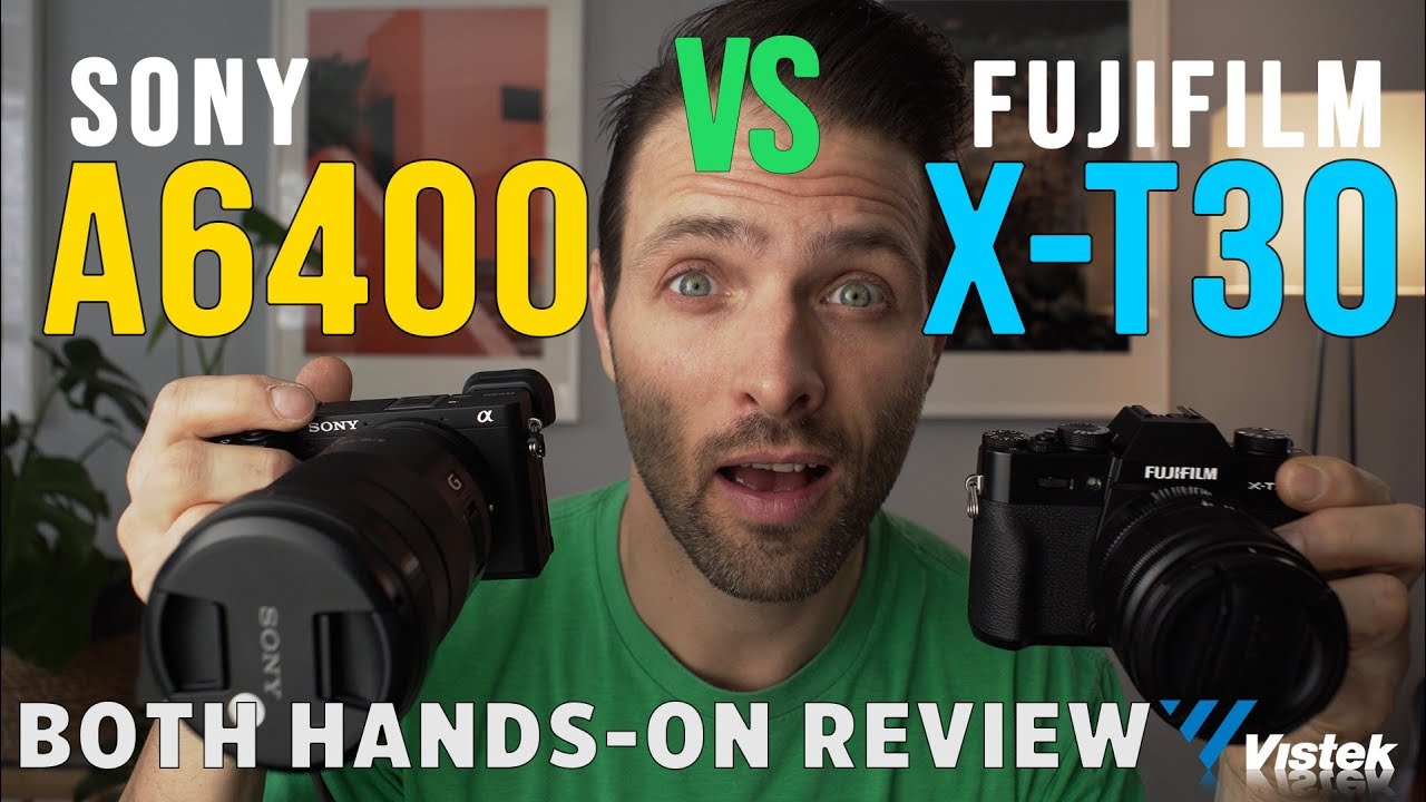 Fujifilm X-T30 vs Sony A6400 - Hands-On Review
