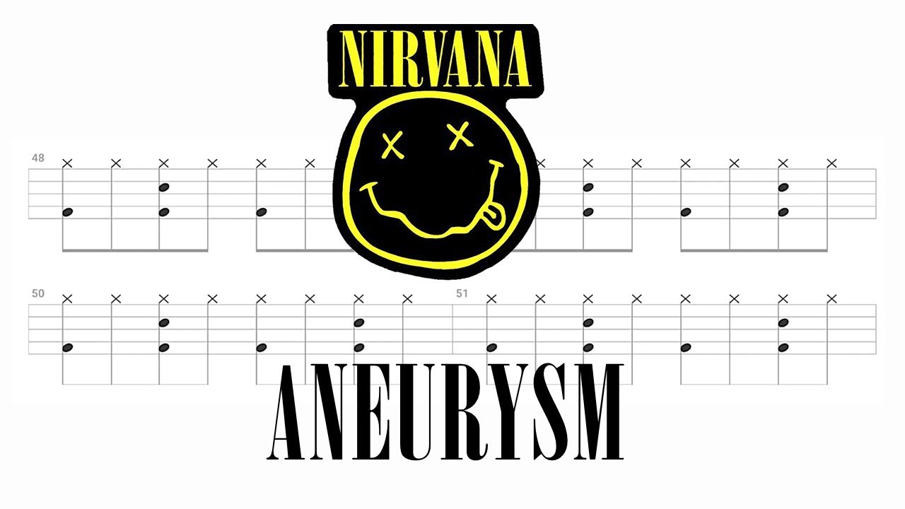 Nirvana - Aneurysm (🔴 Drum Notation | Tutorial)  @chamisdrums Bass Tabs On @ChamisBass ​