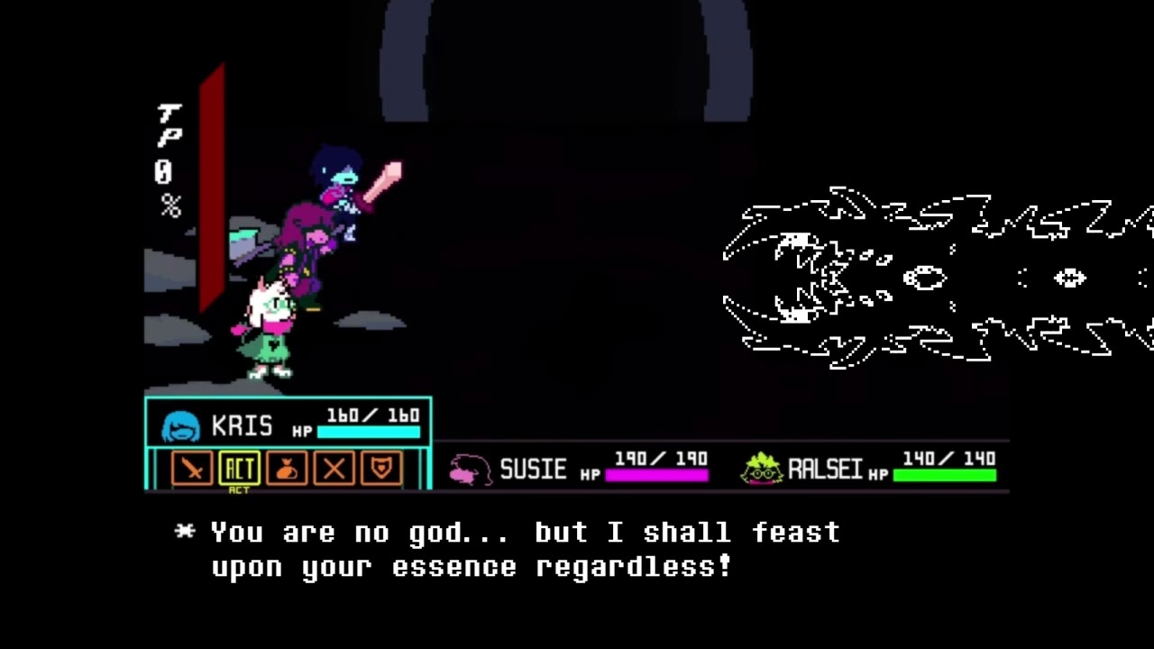 DELTARUNE x Terraria - Black Knife + Universal Collapse