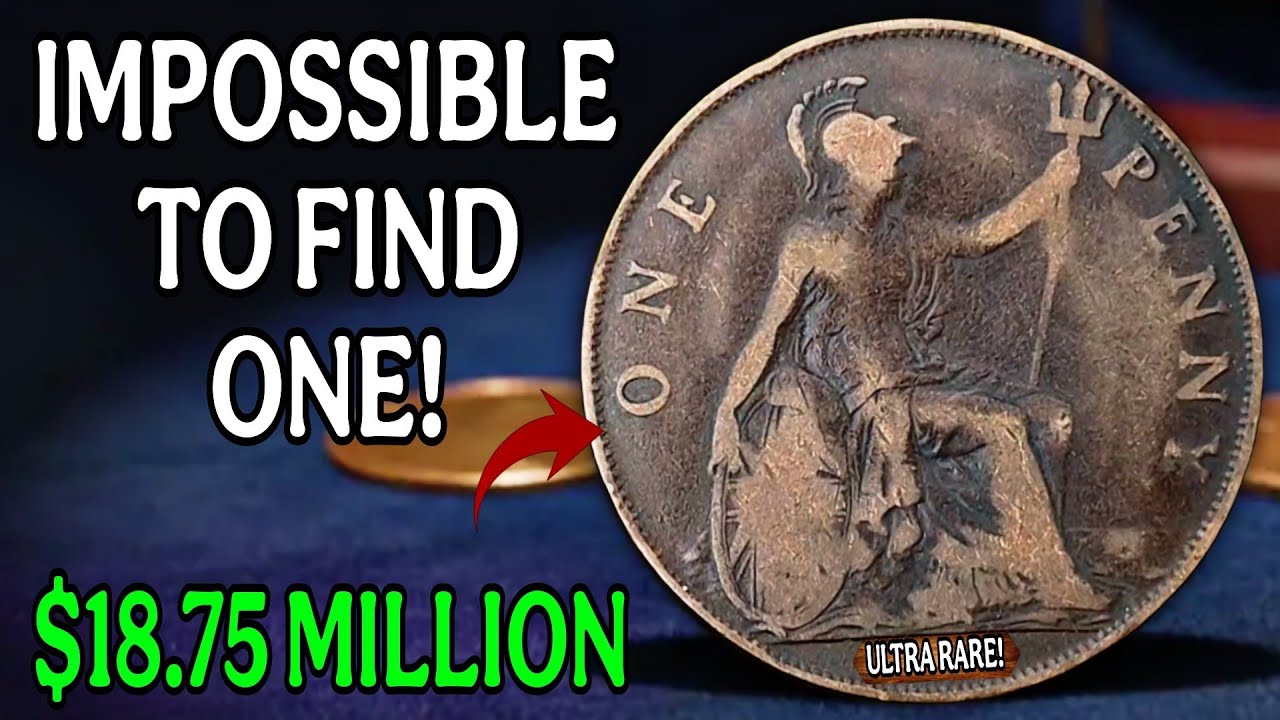 🔥 Top 10 Ultra Rare UK One Penny Coins Worth Big Money! Check Your Coin Collection NOW!