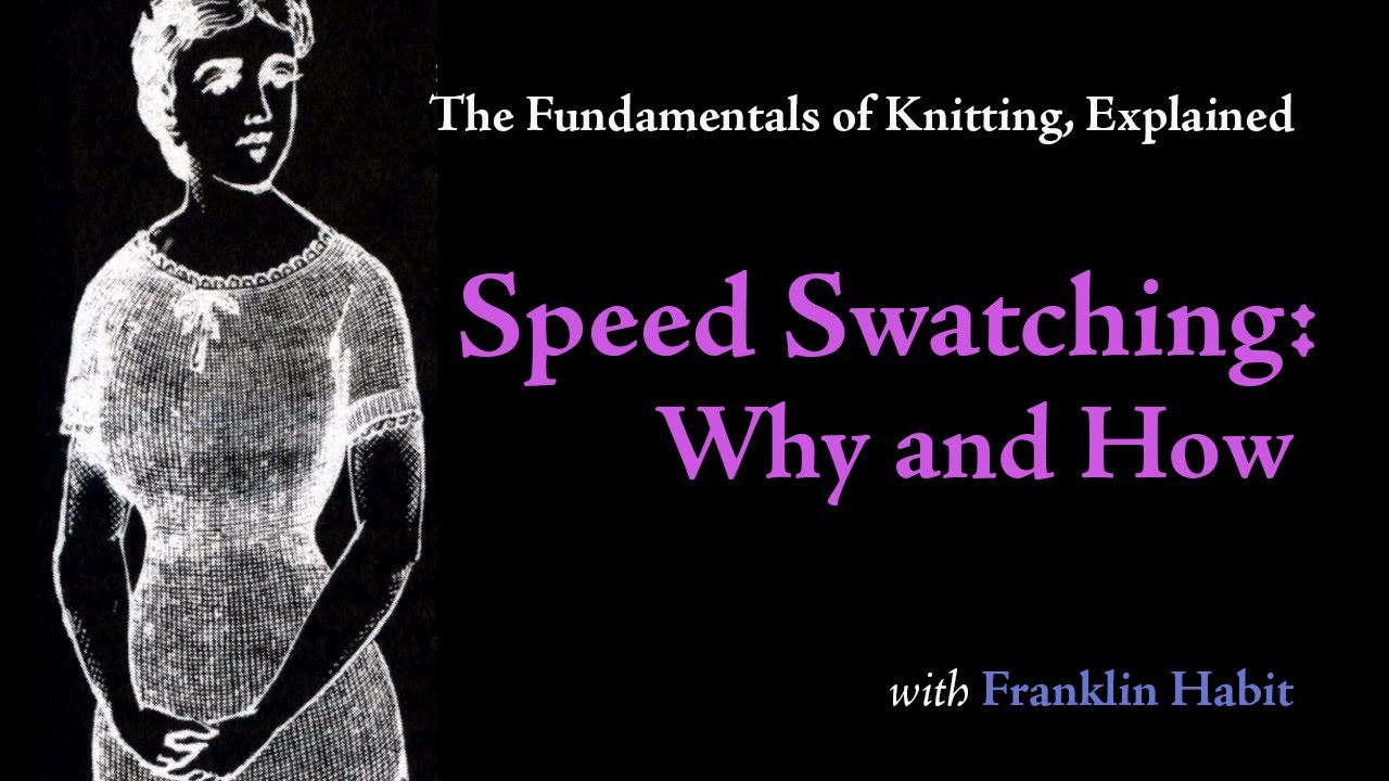 How to Speed Swatch for Your Circular Knitting Projects–in One or Two Colors