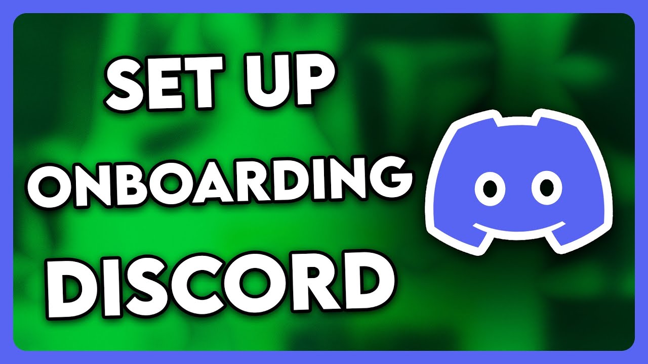 How to Set Up Onboarding Discord (2025)