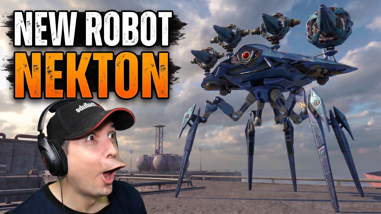 СЕРЬЕЗНО?? ЕЩЕ ОДИН новый робот: NEKTON [Тестовый сервер War Robots]