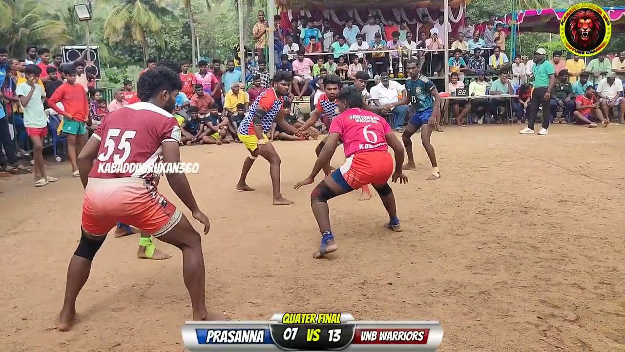 #quaterfinals #vnbwarriors vs #prasanna #kabaddi #sentamil#yelagiri #vaniyambadi @TopTrending  🔥🔥