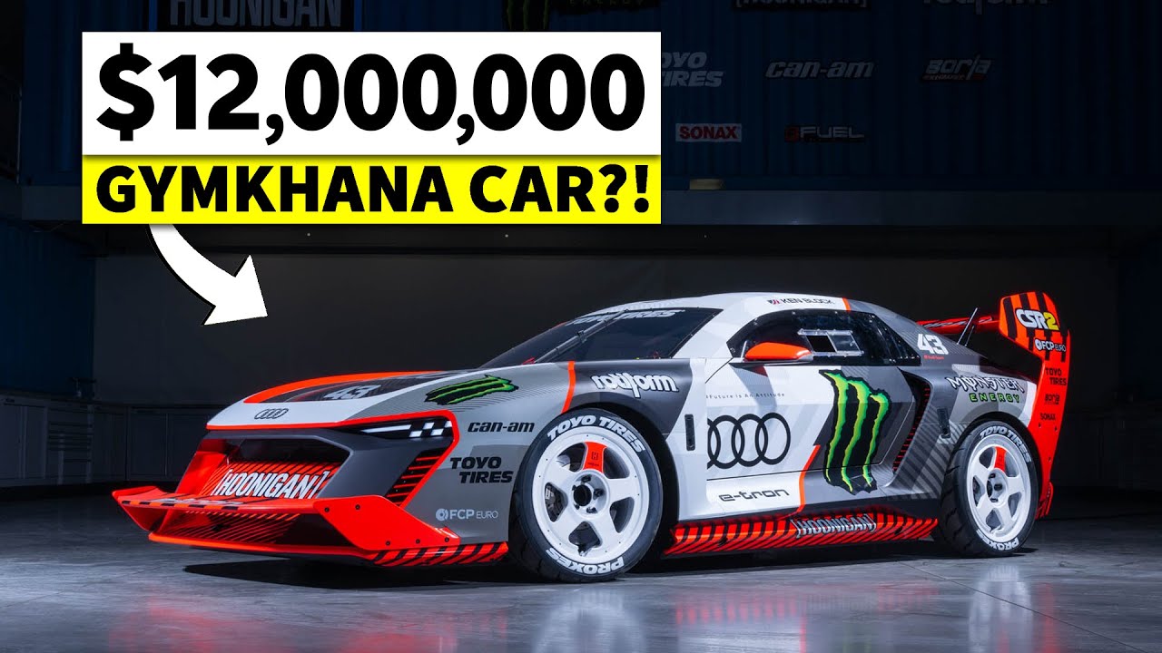 Ken Block’s Audi S1 Hoonitron - The Details of the Electrikhana Gymkhana Machine