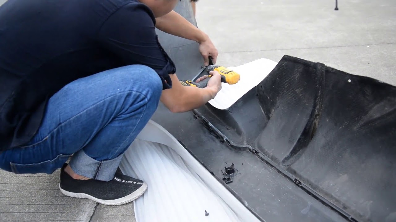 How to install BMW Carbon Fiber Rear Diffuser