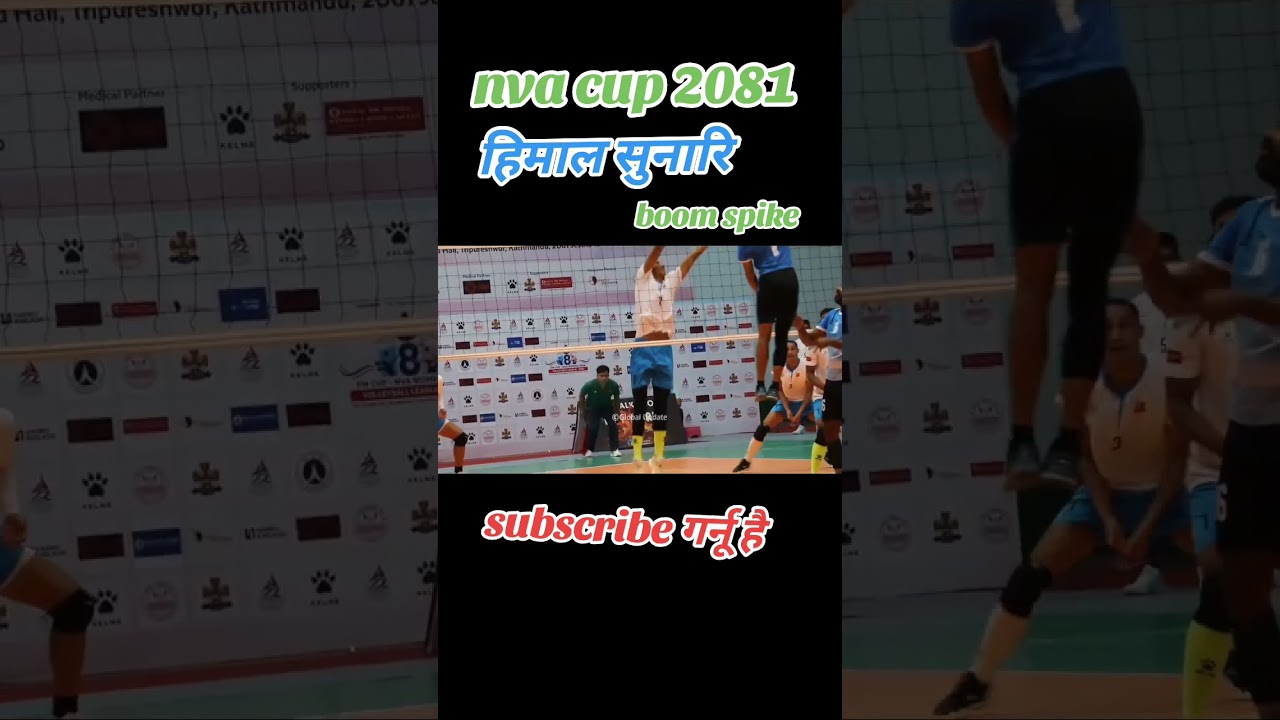 himal sunari boom spike in nva cup finel #volleyball #nepalivolleyball #volleyballplayer #sports