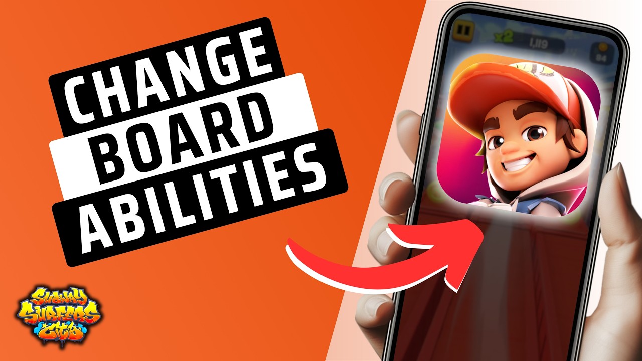 Как изменить возможности доски в Subway Surfers City