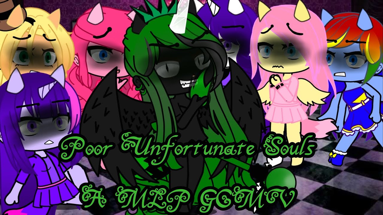 ||Poor Unfortunate Souls A MLP music Video||FEAT: Princess Celestia and Princess Nightmare Thunder||