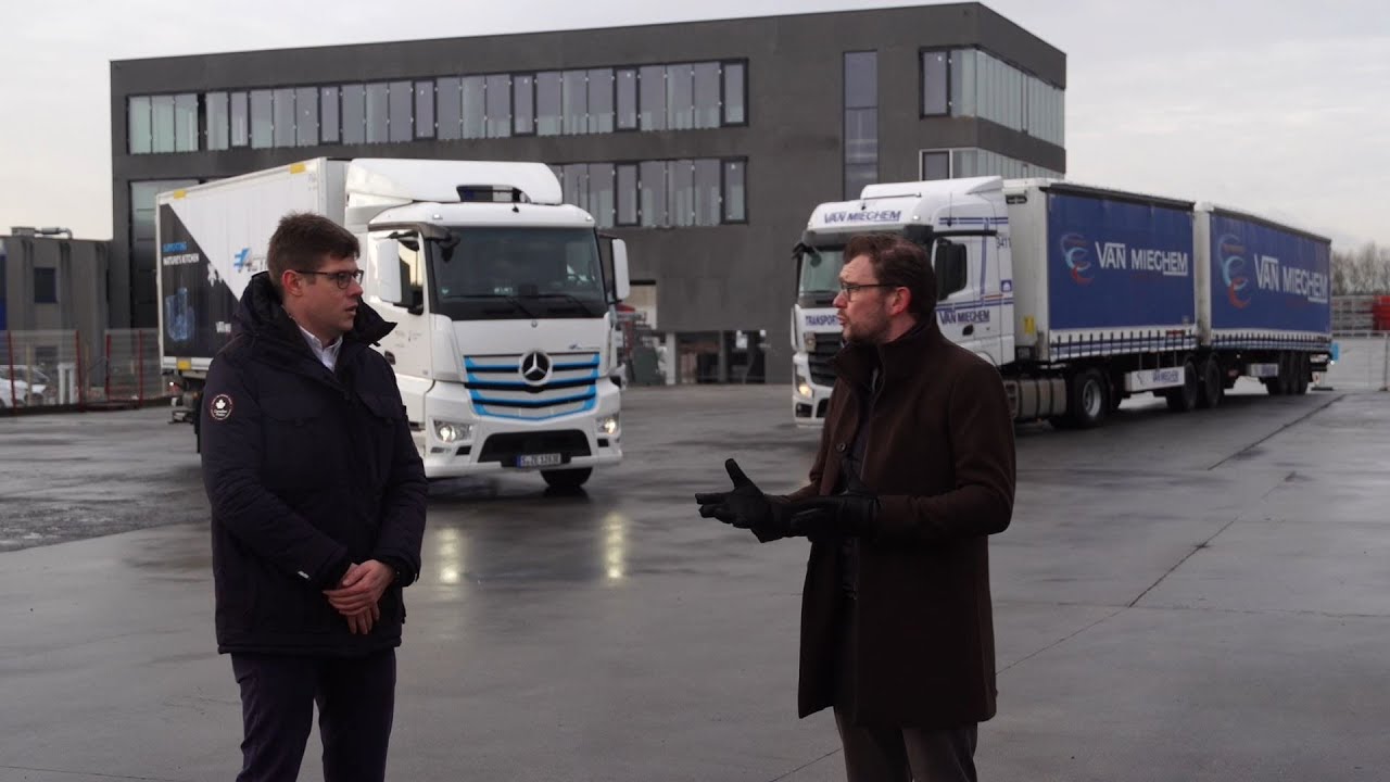 Van Mieghem Logistics dans Transport&Van TV sur Canal Z (FR)