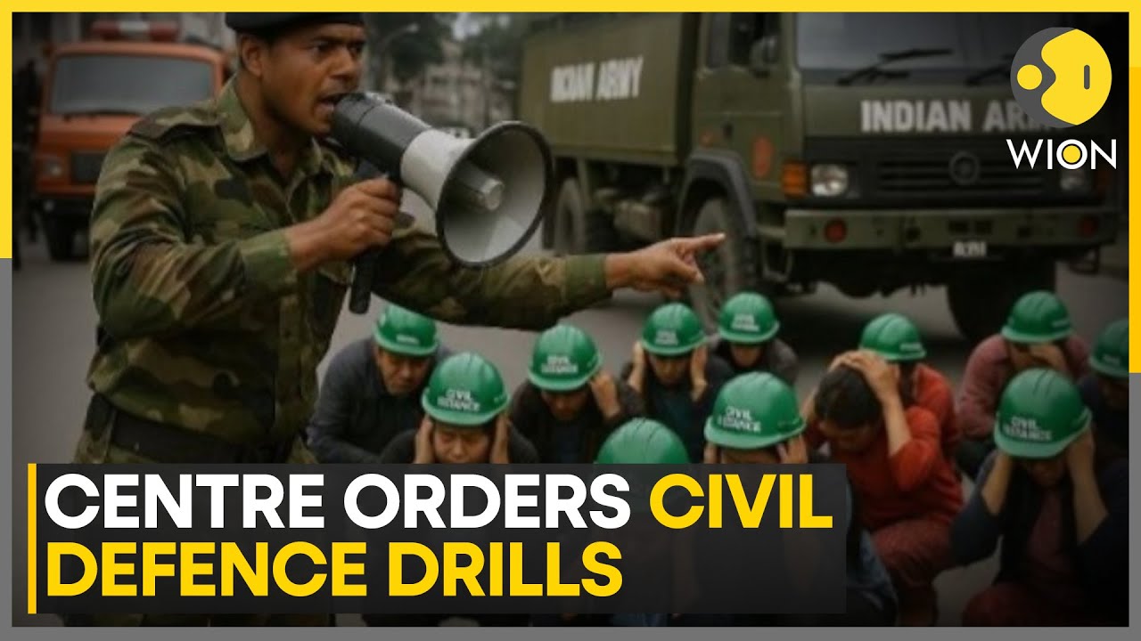India-Pak Tensions: Centre Orders Civil Defence Drills To Test Public Alert System & Response | WION