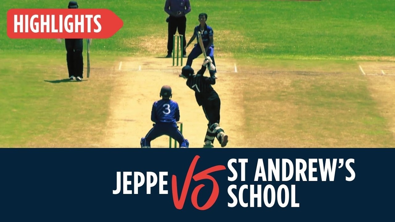 Cricket Final - Jeppe vs St Andrew's School - Switch Schools SA20 - 7 March 2026