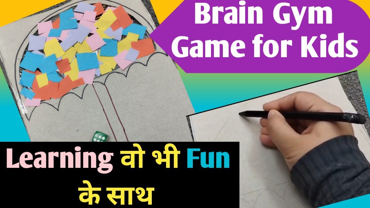 Brain Gym Activity for Kids | Fun Color Activity for kids  #braingames