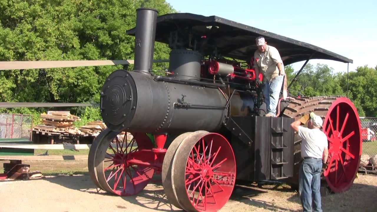 36-120 RUMELY TWIN  on SAWMILL