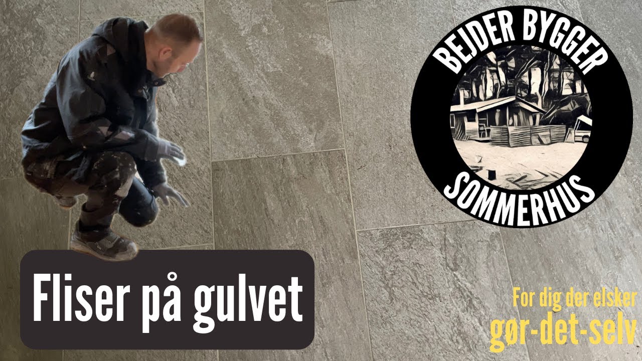 S1E18 - Gulvfliser i badev&aelig;relset - G&oslash;r det selv - Sommerhus - Bejder Bygger