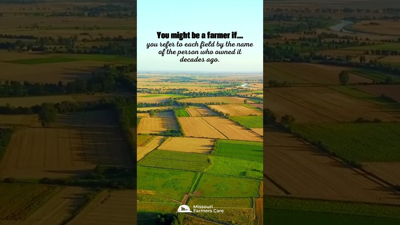 You might be a farmer if.... #farming#aglife #agriculture #missouri #caringfortheland
