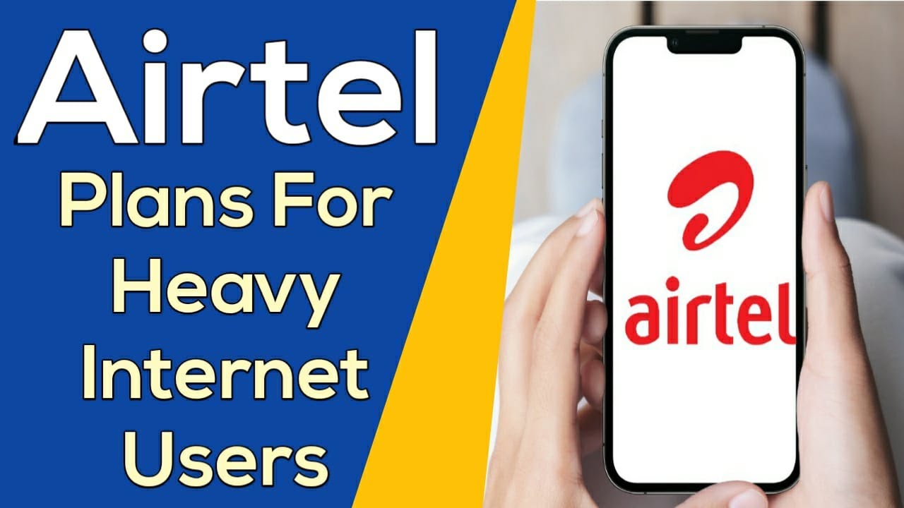Airtel Plans For Heavy Internet Users | Airtel 3 GB Per Day Plans