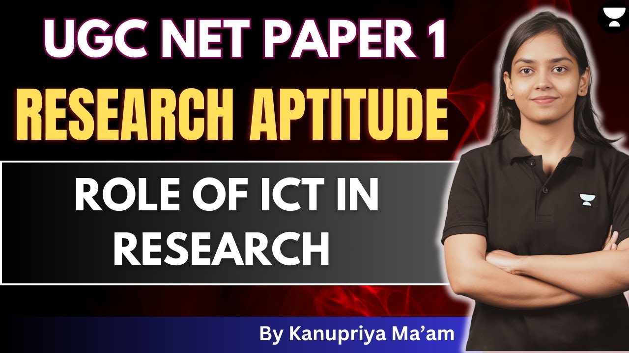 Role of ICT in Research 🔥 | Research Methodology | Research Aptitude UGC NET | By Kanupriya Mam🎯