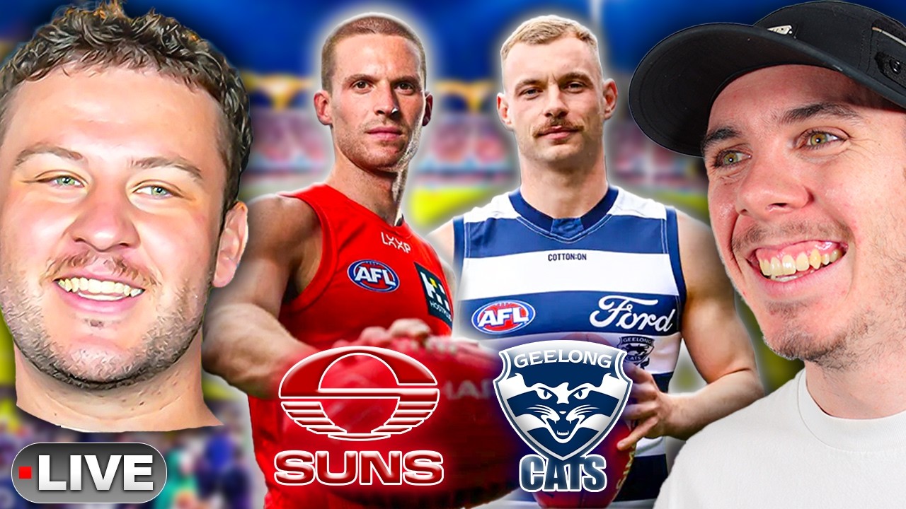 Gold Coast v Geelong Watchalong ft. @YungkingCookson | AFL Opening Round