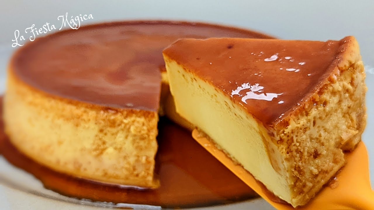 FLAN de QUESO CREMA ¡¡SIN HORNO!! Paso a Paso/Receta que sí sale!
