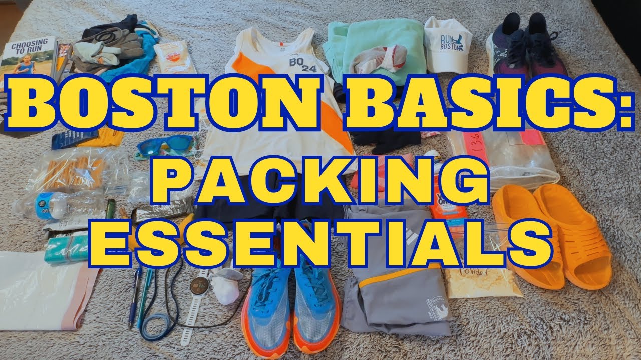 The Ultimate Boston Marathon Packing List | 2024 Boston Marathon Basics