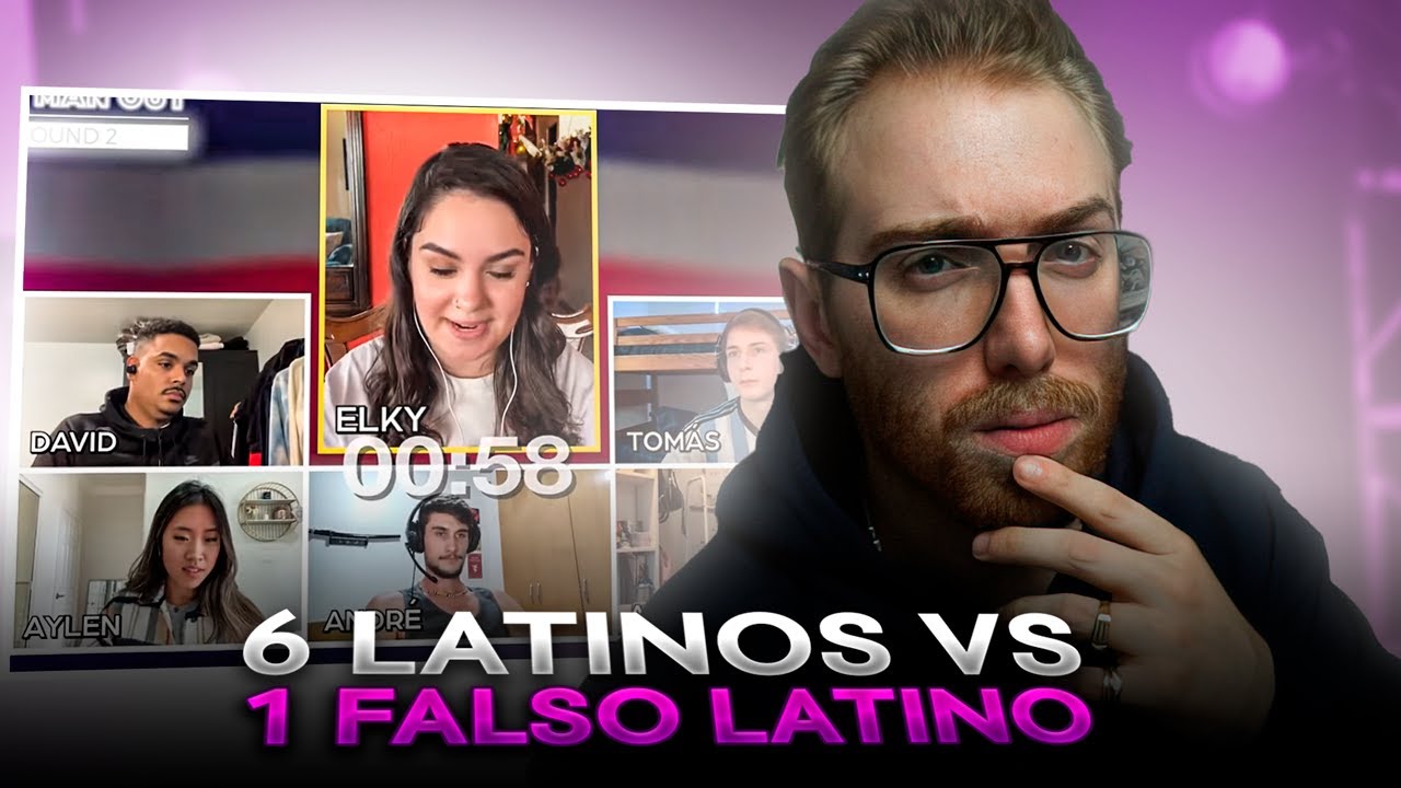 RODRIGO QUESADA REACCIONA A 6 LATINOS VS 1 IMPOSTOR| ¿QUIÉN ES EL IMPOSTOR? #4