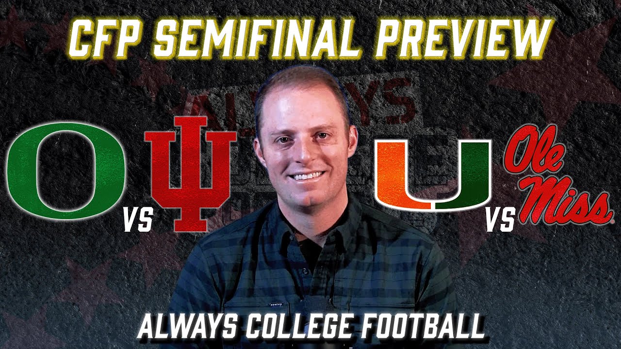 Greg McElroy’s CFP Semifinal Previews + transfer portal chaos | Always College Football