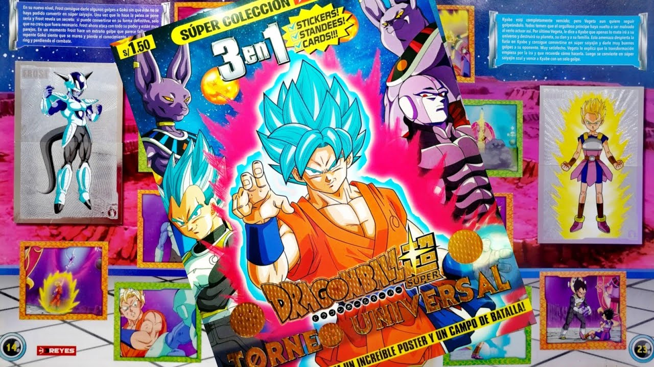 Review: [Dragon Ball Super: Torneo Universal de Champa | Álbum 3 Reyes | 2017]