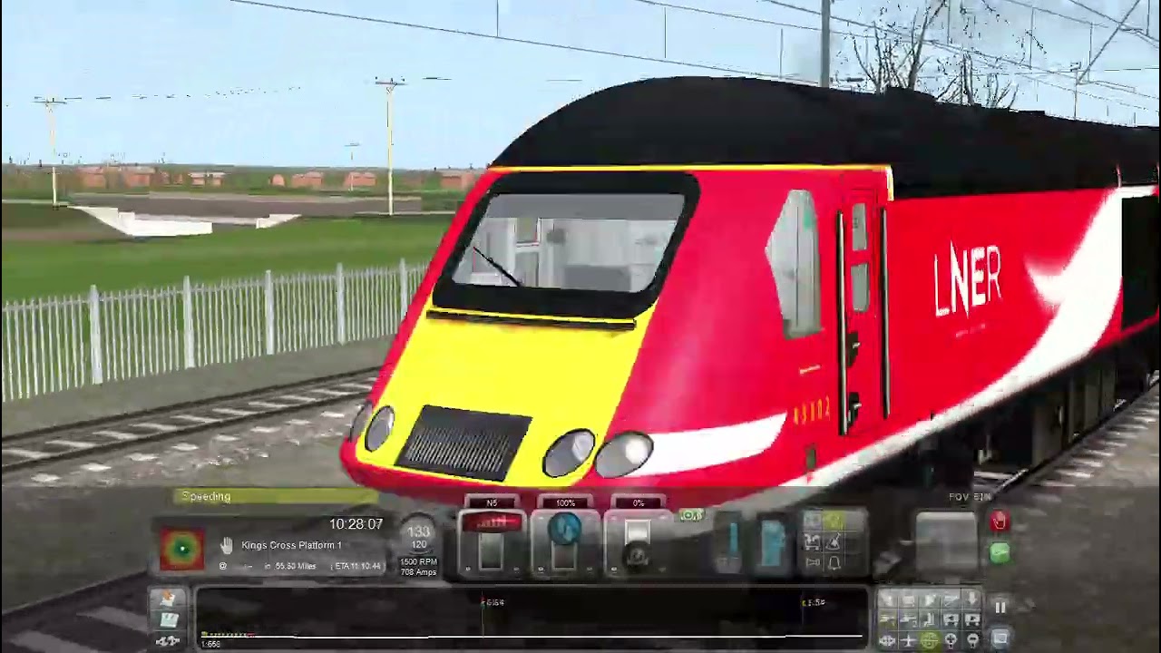 Peterborough to London Kings Cross (LNER HST)