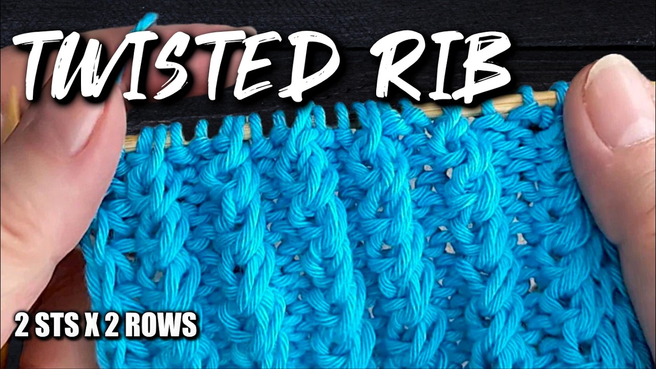 The Rib Stitch That Always Looks Perfect #205