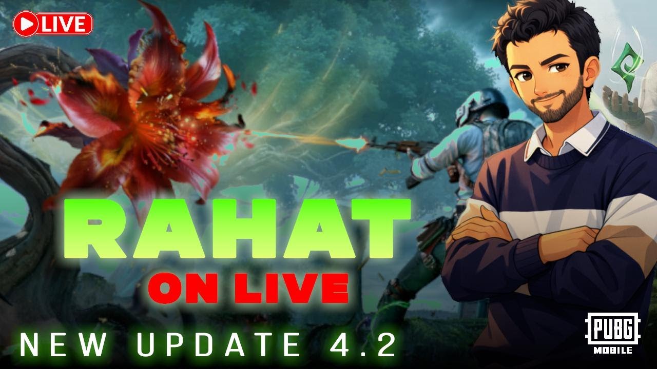 🔥PUBG MOBILE New Update LIVE 😱 Squad Gameplay😳🔥#pubg #bgmi #pubgmobile