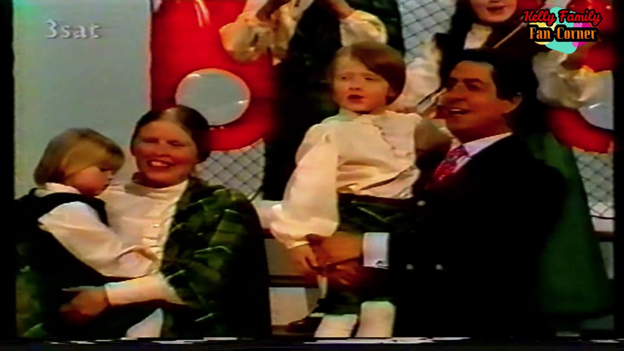 Kelly Family Erster Auftritt in Deutschland  mit Vico Torriani  1979