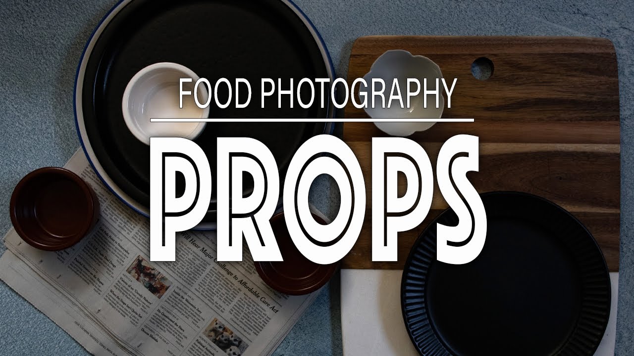 8 ESSENTIAL Food Photography Props | Cheap & Affordable Photography Props