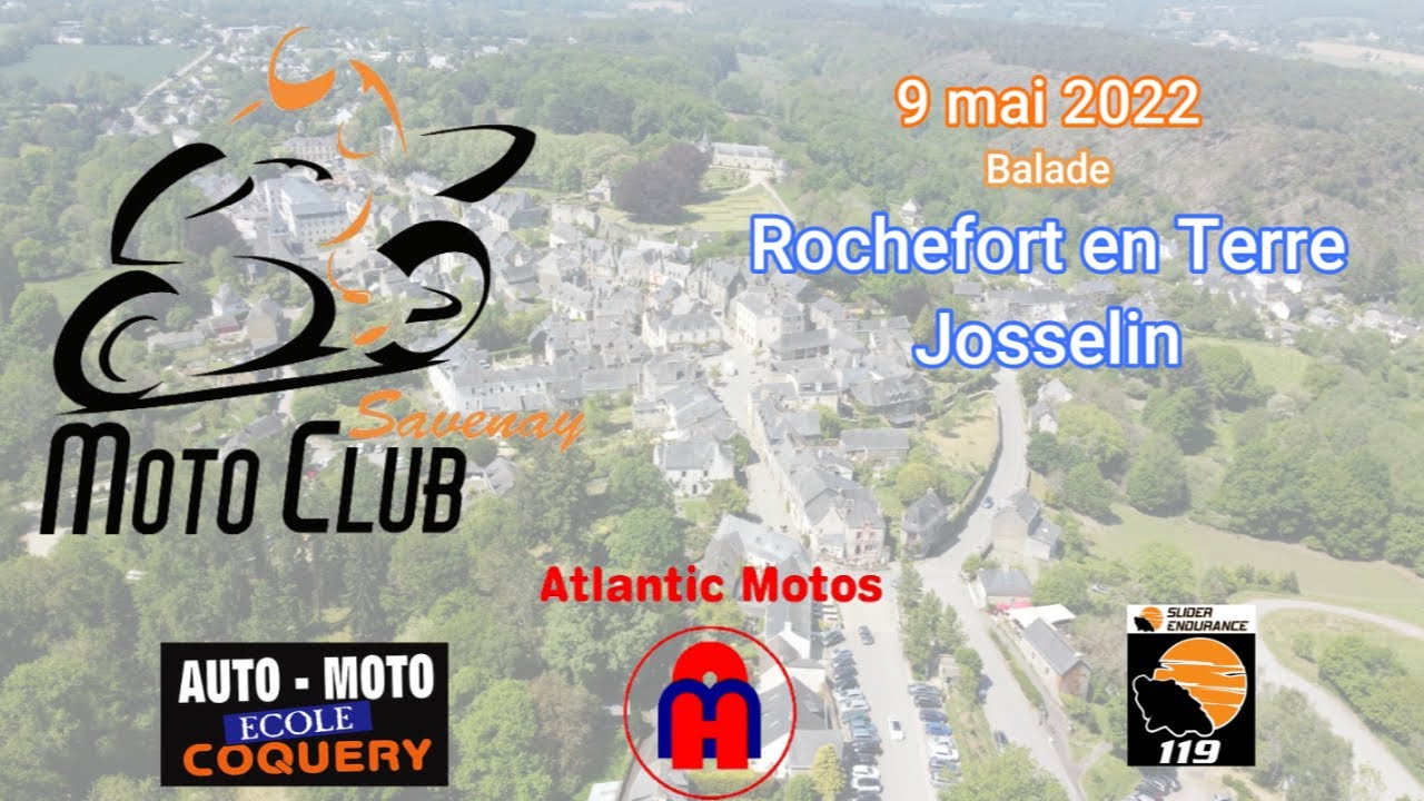 Balade moto en Bretagne Rochefort en Terre et Josselin