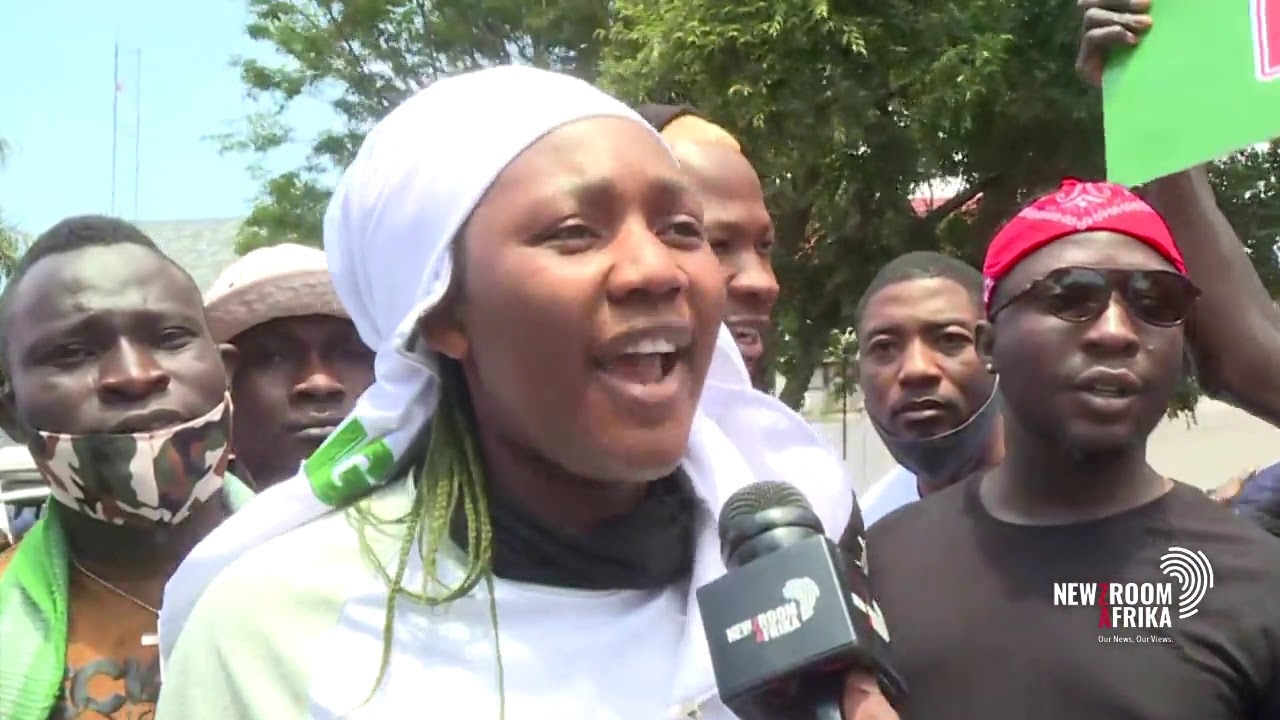 Chaos at the Nigerian Embassy in Pretoria