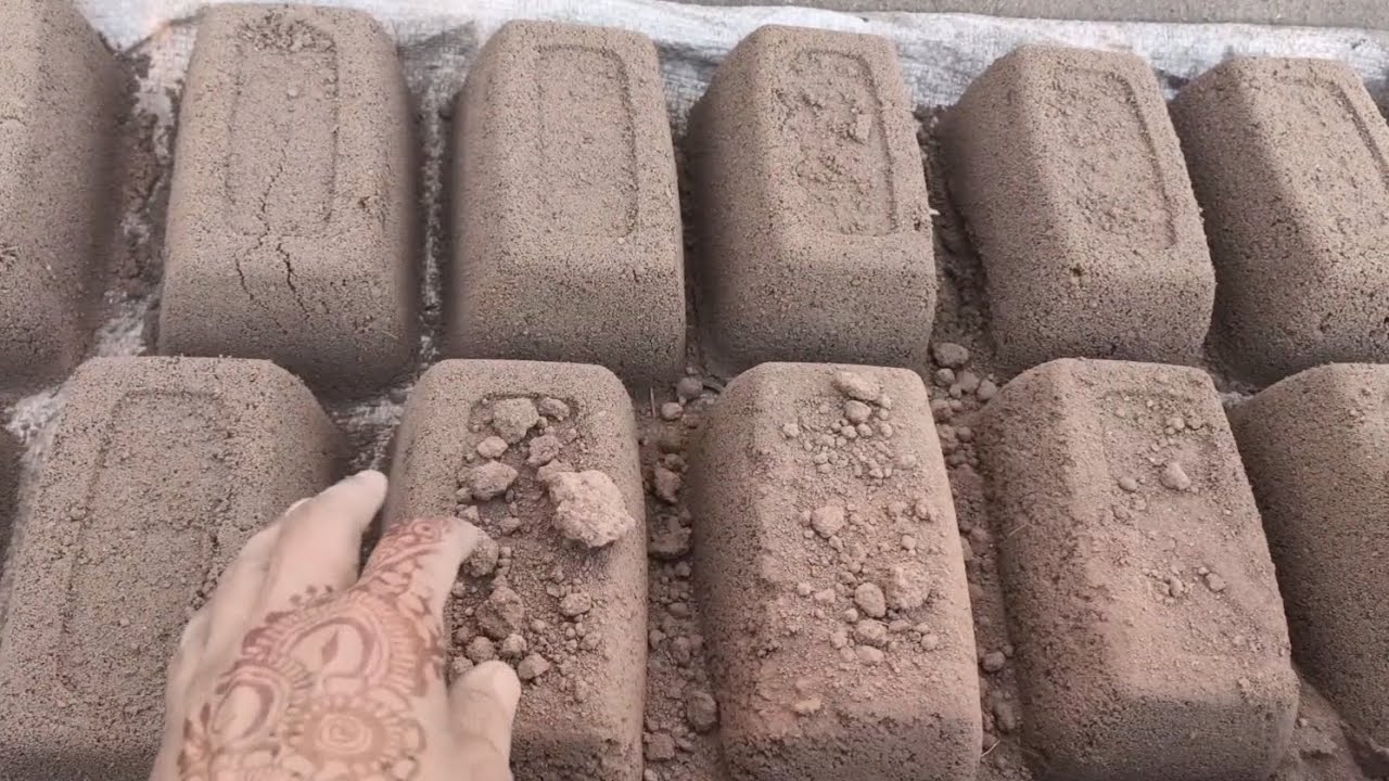 Dry crumbling satisfying// ASMR 