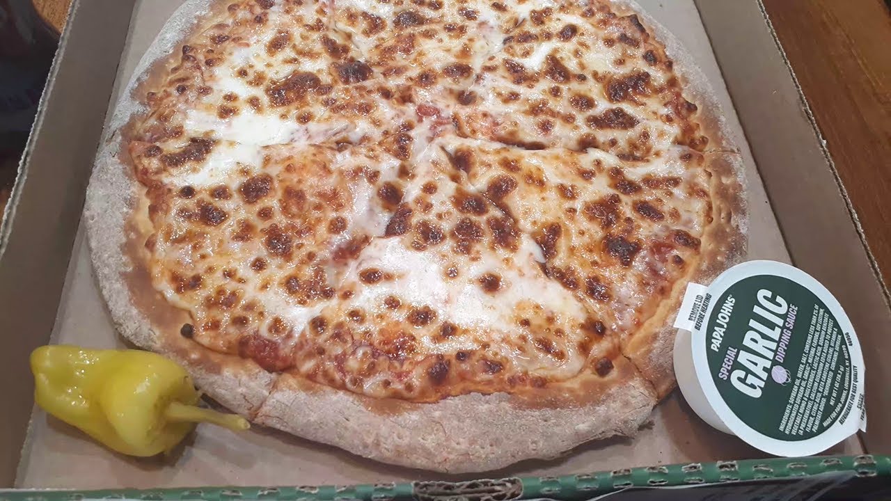 Papa Johns Cheese Pizza