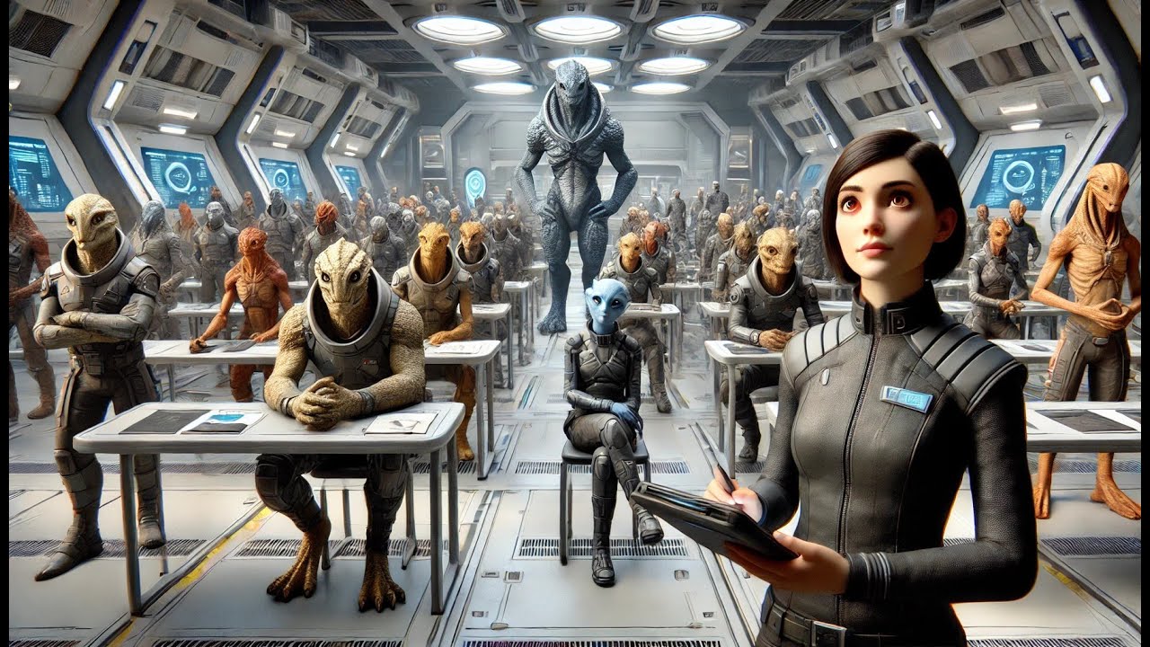 Инструктор пытался научить её страху — Академия спрятала кадры | HFY Sci-Fi
