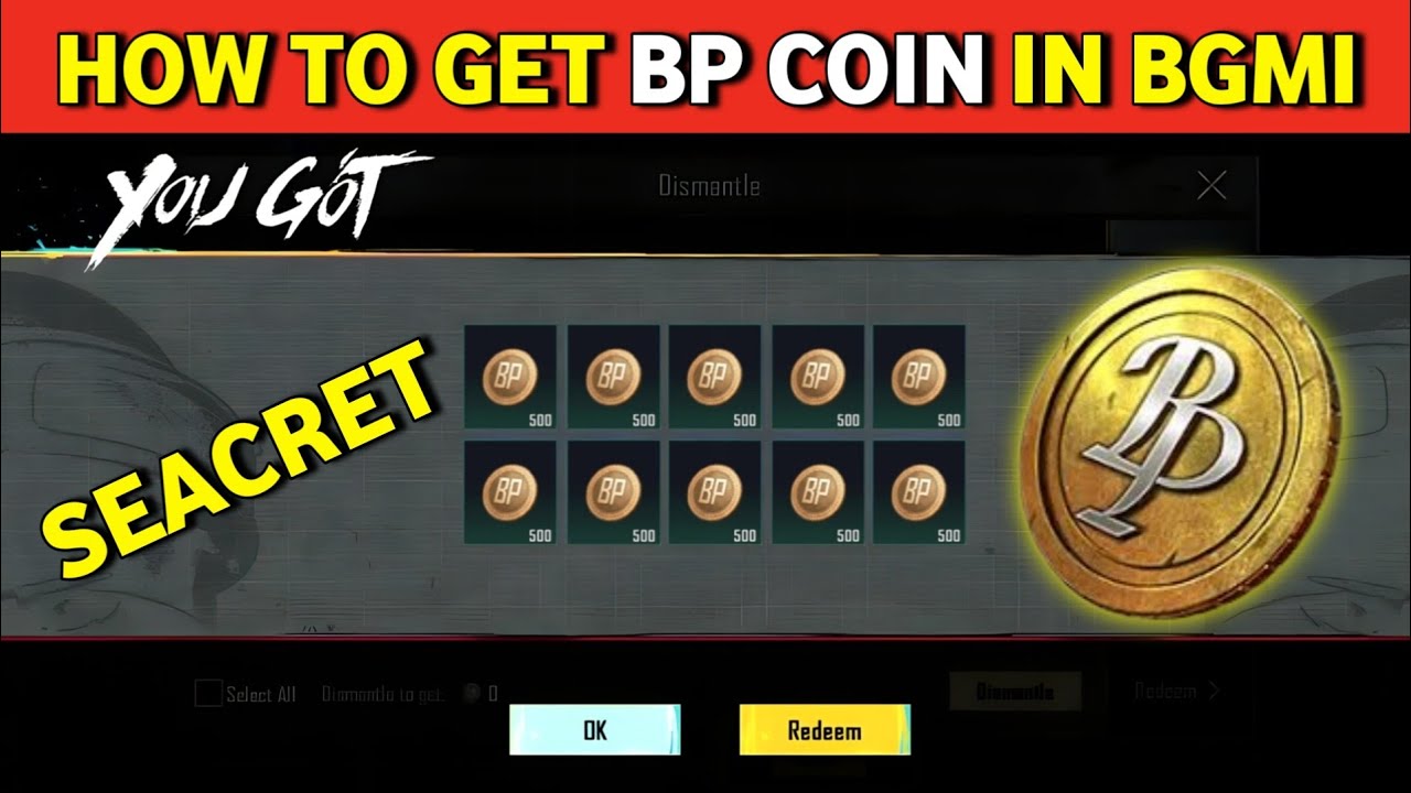 OMG BP Coin ऐसे भी मिलती है | How To Get Bp Coins in BGMI 2024 | BGMI Me BP Coin Kaise Le