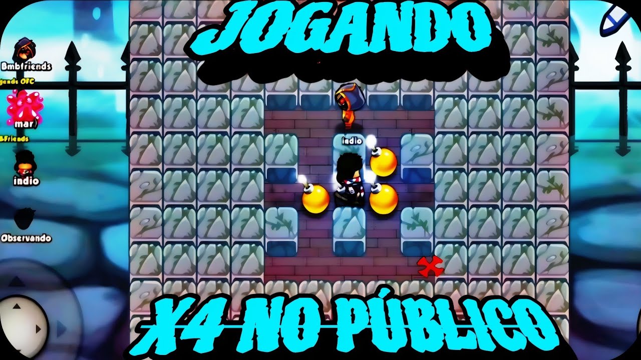 Jogando X4 No público🔥🔥(Bomber Friends)